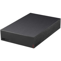 外付けHDD 6TB ポータブル バッファロー HD-LE6U3-BB 1台 - アスクル