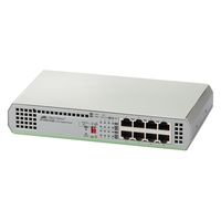 スイッチングハブ 8ポート 電源内蔵 AT-GS910/8 レイヤー2スイッチ