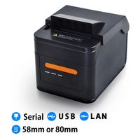 スター精密 キャッシュドロア一体型レシートプリンター mPOP・58mm(黒