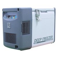 ツインバード ポータブル低温冷凍冷蔵庫 25L ー40~+10°C (南京錠用掛け