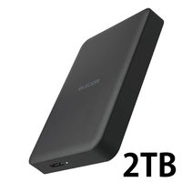 バッファロー USB3.1(Gen.1)対応 ポータブルHDD1TB ブラック HD-PCG1