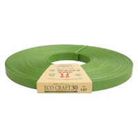 ハマナカ (Hamanaka) エコクラフト 約 15mm巾 30m巻 Col.137 抹茶 2508