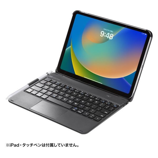 サンワサプライ 10.9インチiPad専用ケース付きキーボード タッチパッド