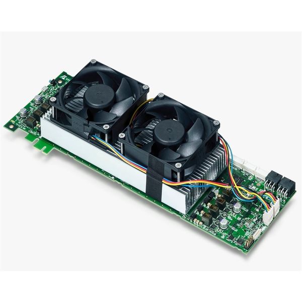 アルトコイン向けマイニングボード「VMINE」 PCIeカード形状、USB接続