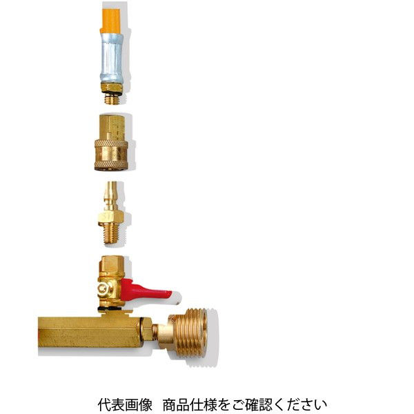 アックスブレーン AX 水圧テストゲージ用ワンタッチソケット(ポンプ側