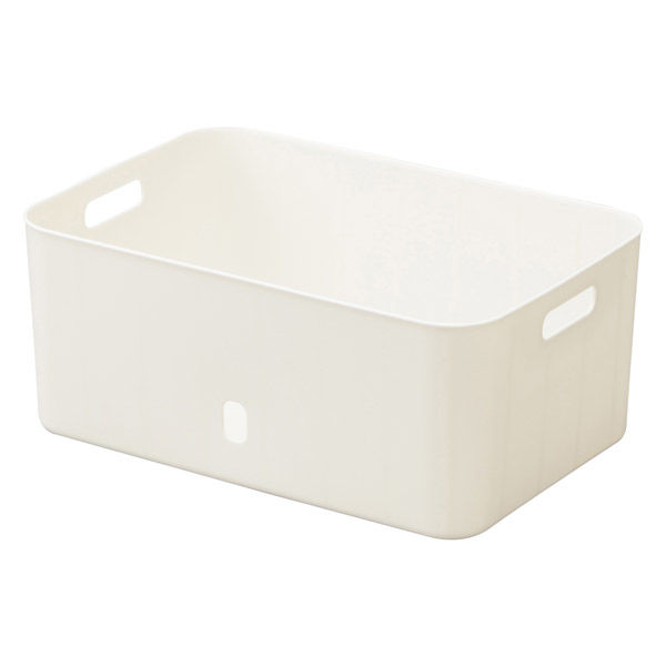 サンカ インボックスソフト 収納 ボックス WM ホワイト NIBS-WMWH 1
