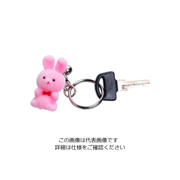 大一鋼業 ズーキーホルダー No.2 うさぎ 4953759900427 1セット（5個