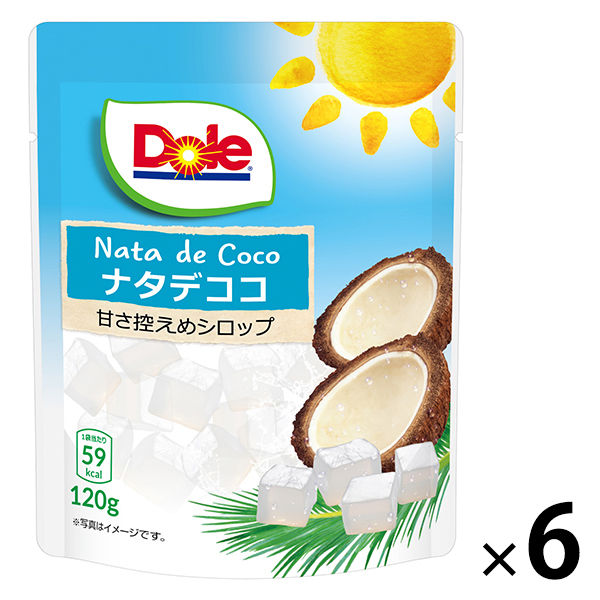 ドール フルーツパウチ ナタデココ 120g 6個 - アスクル