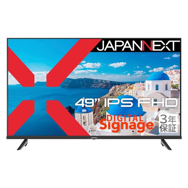JAPANNEXT 49インチ ワイド液晶モニター 3年保証 JNーIPS49FーUーH3 1