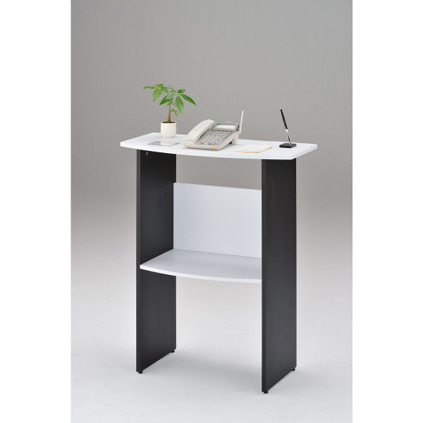 林製作所 無人受付カウンター 幅800x奥行400x高さ1005mm 1台 （直送品