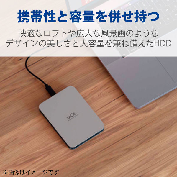 HDD 外付け 5TB ポータブル 3年保証 Mobile Drive STLP5000400 LaCie 1