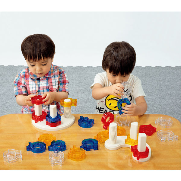 マスセット クリスタルカーニバル 2セット組 知育玩具 60596 - アスクル