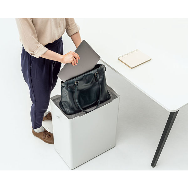 組立設置込】内田洋行 オープンサイドワゴン 右置き 幅280×奥行450×高