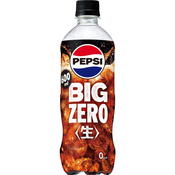 サントリー ペプシ＜生＞ BIG ZERO 600ml 1箱（24本入） - アスクル
