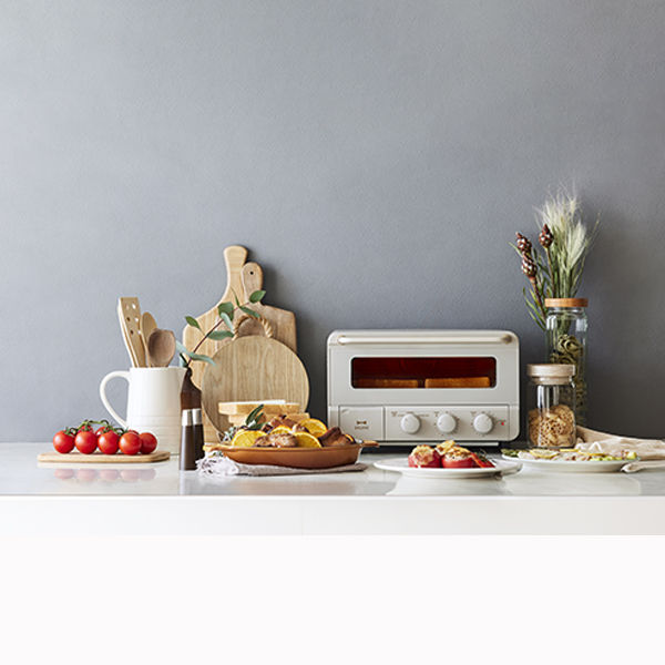 BRUNO スチーム&ベイク トースター(グレージュ) BOE067-GRG 1台 - アスクル