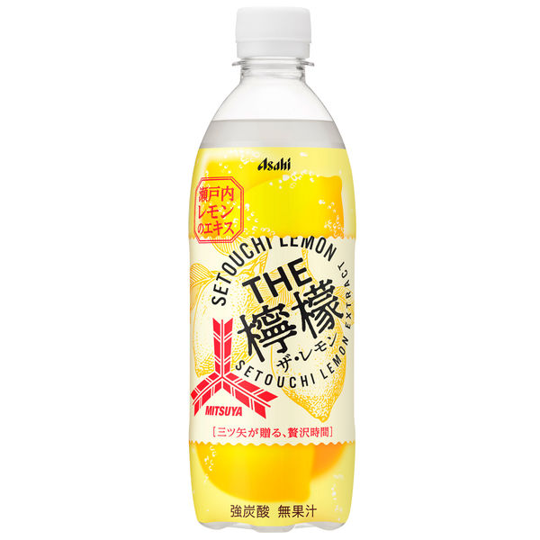 アサヒ飲料 三ツ矢 THE檸檬 500ml 1箱（24本入） - アスクル