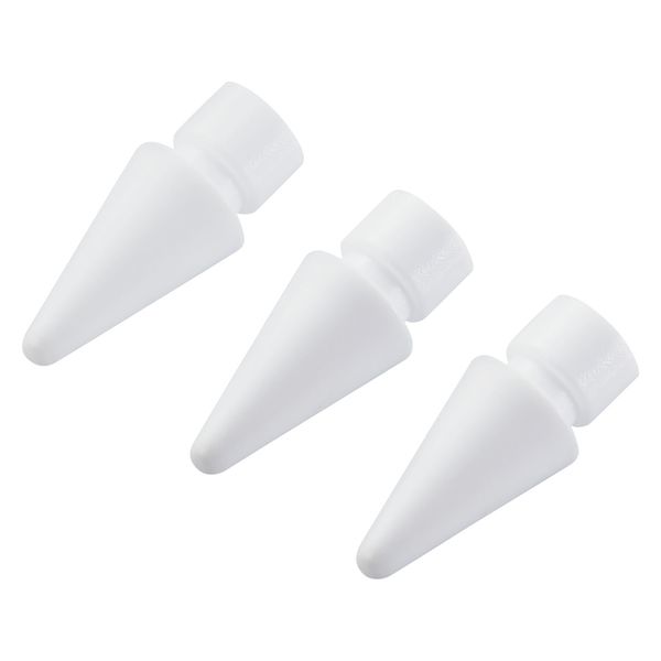 Apple Pencil 第2世代 第1世代 USB-C用 ペン先 3個入 ホワイト