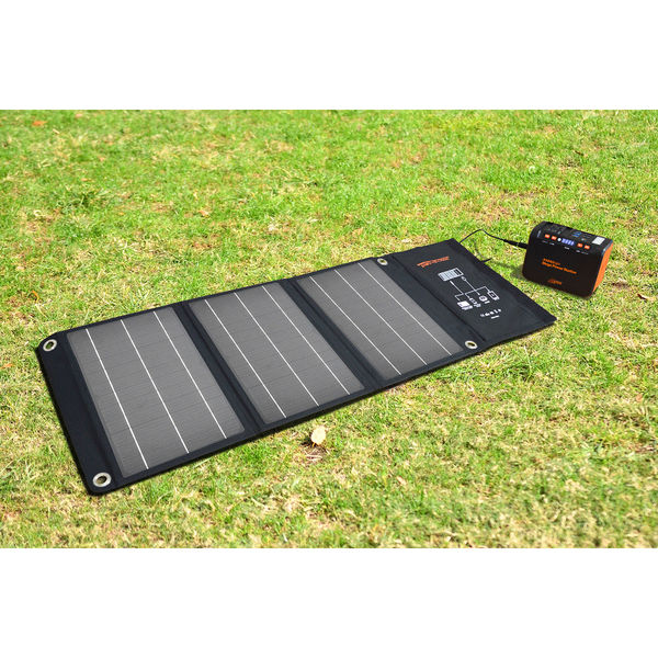 メテックス メガパワーステーション+21W ソーラーパネルセット SSBMPS