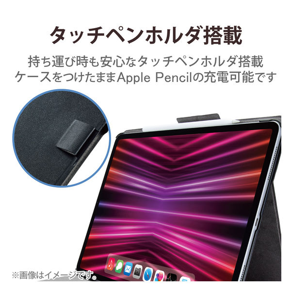 iPad Pro 第6世代 12.9インチ ケース ApplePencil収納&充電 TB