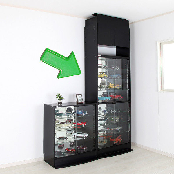 充英アートJAJANコレクションラック幅833mm深型385mm奥行 ハイタイプ