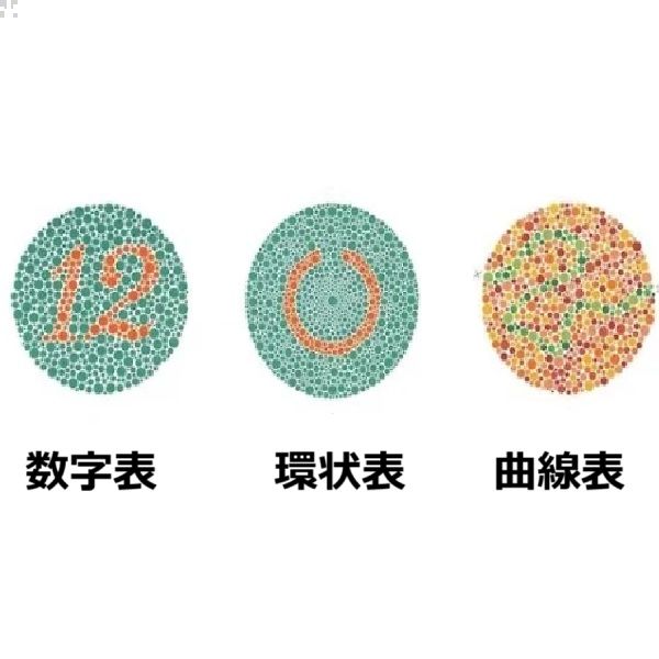 はんだや 石原色覚検査表2 国際版38表 色覚異常チェック 検査検診病院