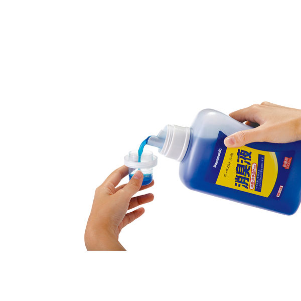 パナソニック エイジフリー ポータブルトイレ用消臭液 ブルー 1L 1箱