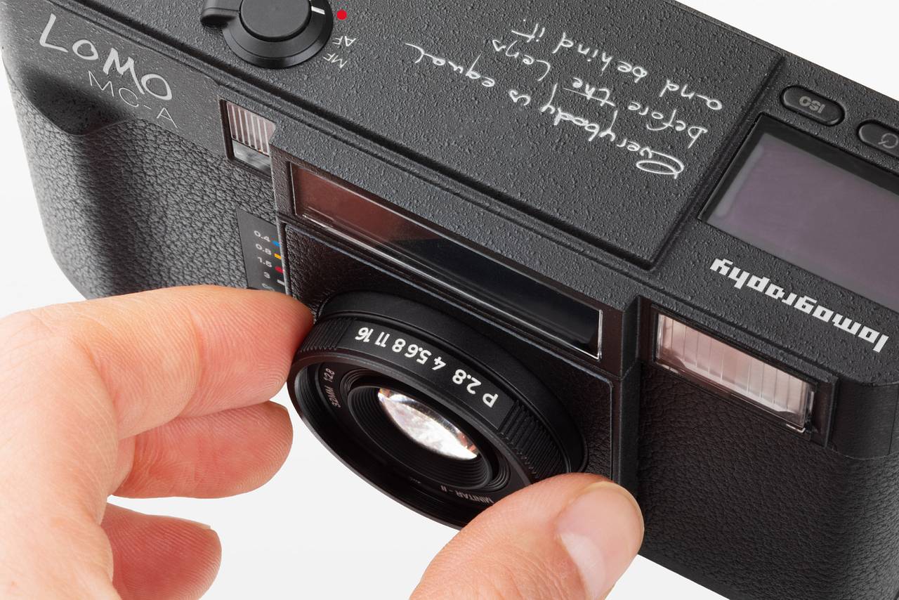 Lomo MC-A 35 mm Film Camera Black – Lomography