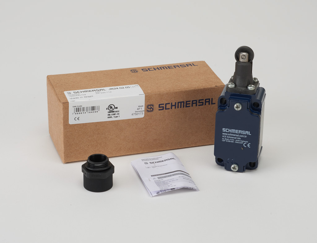 Limit Switch: metal plunger with plastic roller (PN# ZR-335-11Z