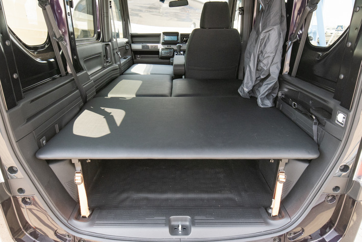 車中泊・軽キャンパー】N-VAN用ベッドキットが登場！Vol.2 N-VANで