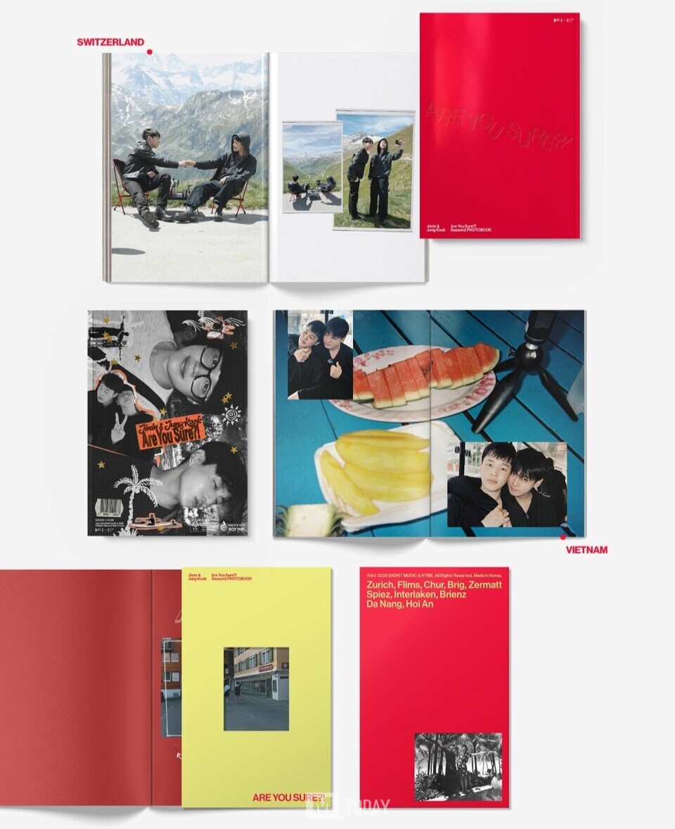 BTS新作フォトブック12月発売！ジミン×ジョングクの感動旅行記が蘇る