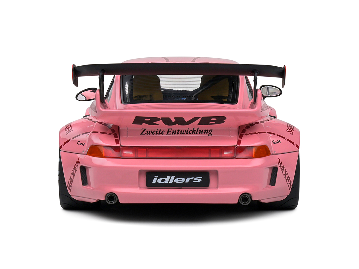 Porsche 911 (993) RWB Body Kit Pink Pig 1:18 Solido - 20 anos