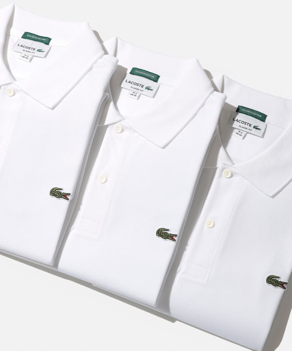 BEAMS（ビームス）【別注】LACOSTE / ショート スリーブ ポロシャツ