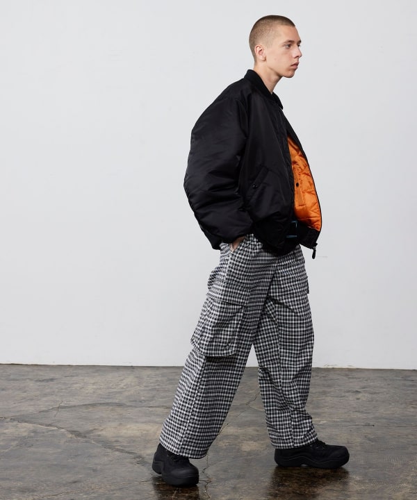 BEAMS（ビームス）リラックスフィット THERMOLITE(R) MA-1 （撥水