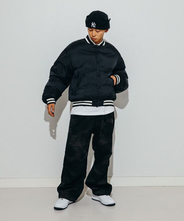 BEAMS（ビームス）ダウン バーシティジャケット（ブルゾン ダウン