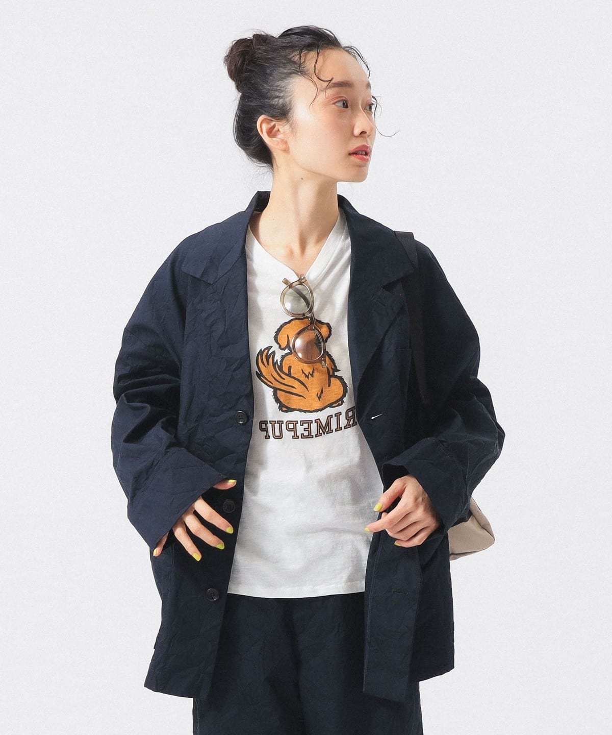 BEAMS BOY（ビームス ボーイ）リンクル ジャケット（ジャケット