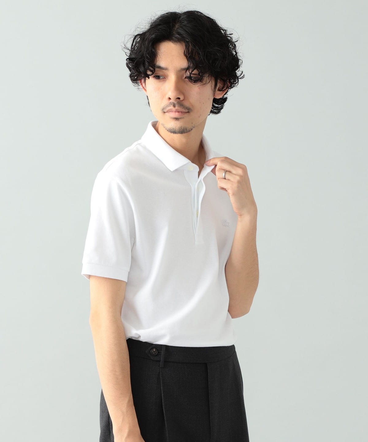 BEAMS F（ビームスF）LACOSTE / PARIS ポロシャツ（シャツ・ブラウス