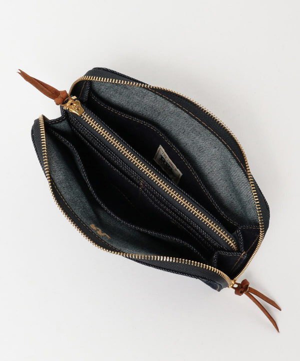 BEAMS PLUS（ビームス プラス）RRL / Indigo Denim Travel Wallet
