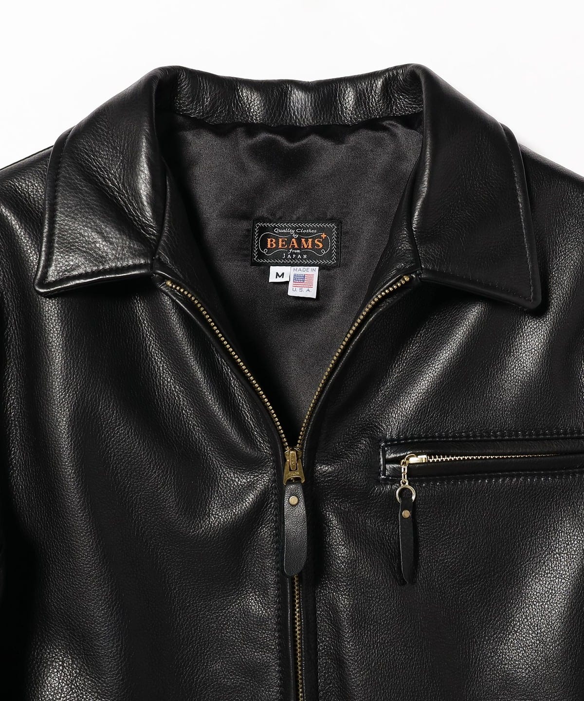 BEAMS PLUS（ビームス プラス）M Leather Sports Jacket（ブルゾン