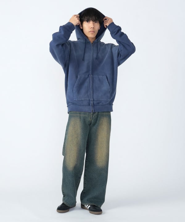 BEAMS HEART（ビームス ハート）GMS コットンウラケ ジップパーカー