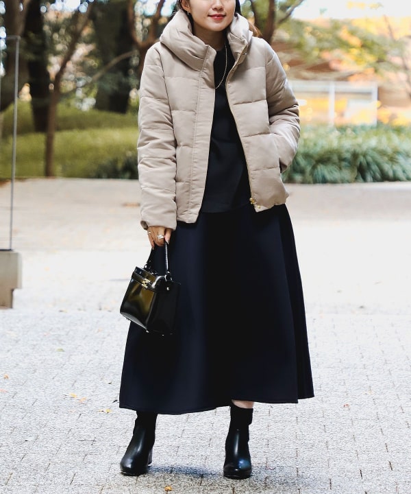 BEAMS HEART（ビームス ハート）ボリュームネック ダウン ジャケット