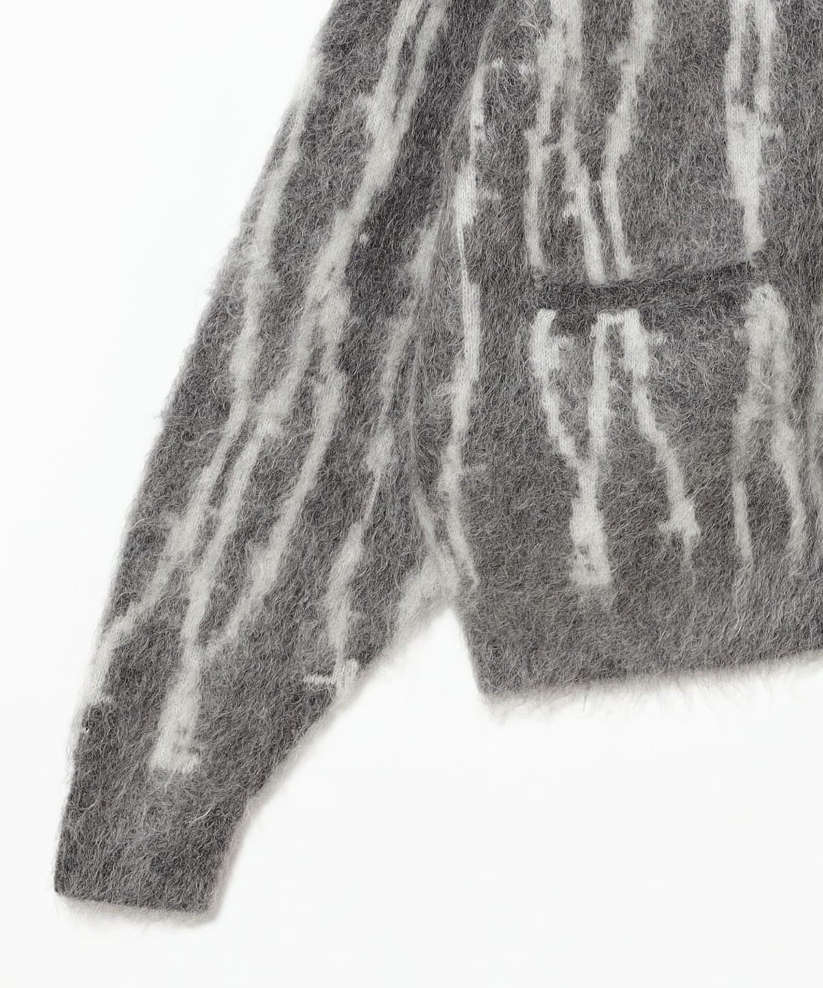 BEAMS T（ビームスT）F-LAGSTUF-F / WIRE STRIPE KNIT CARDIGAN