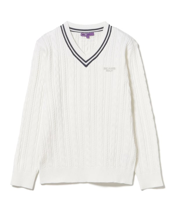 BEAMS GOLF（ビームス ゴルフ）PURPLE LABEL / ケーブル編 チルデン V