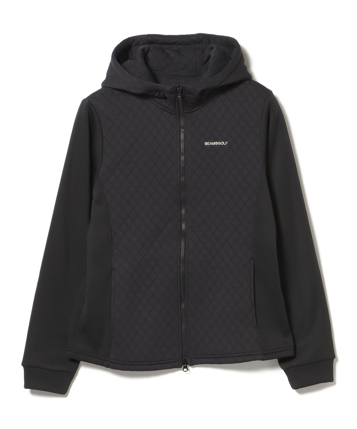 BEAMS GOLF（ビームス ゴルフ）PURPLE LABEL / キルト 切り替え ジップ