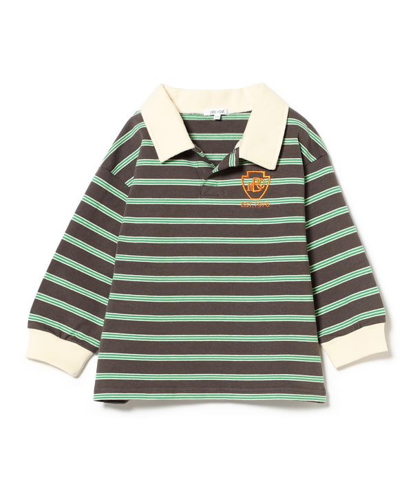 B:MING by BEAMS（ビーミング by ビームス）ボーダー ラガーシャツ