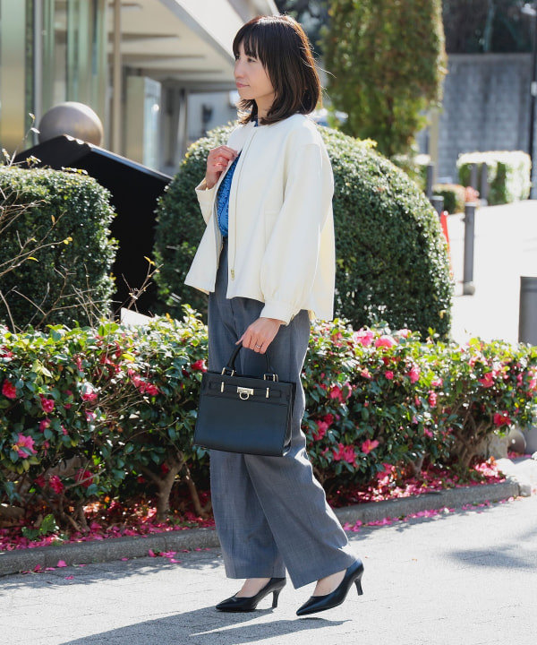 B:MING by BEAMS（ビーミング by ビームス）ノーカラー ブルゾン