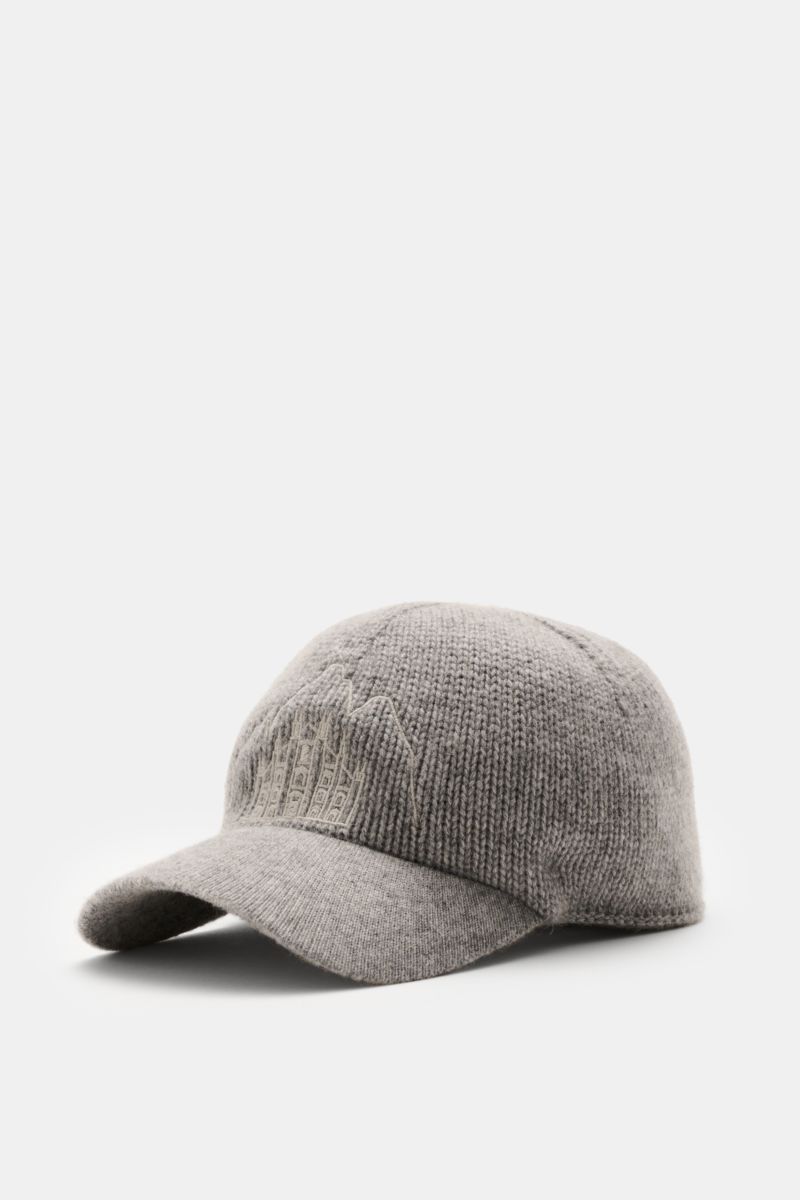 BRUNELLO CUCINELLI baseball cap grey/off-white patterned | BRAUN