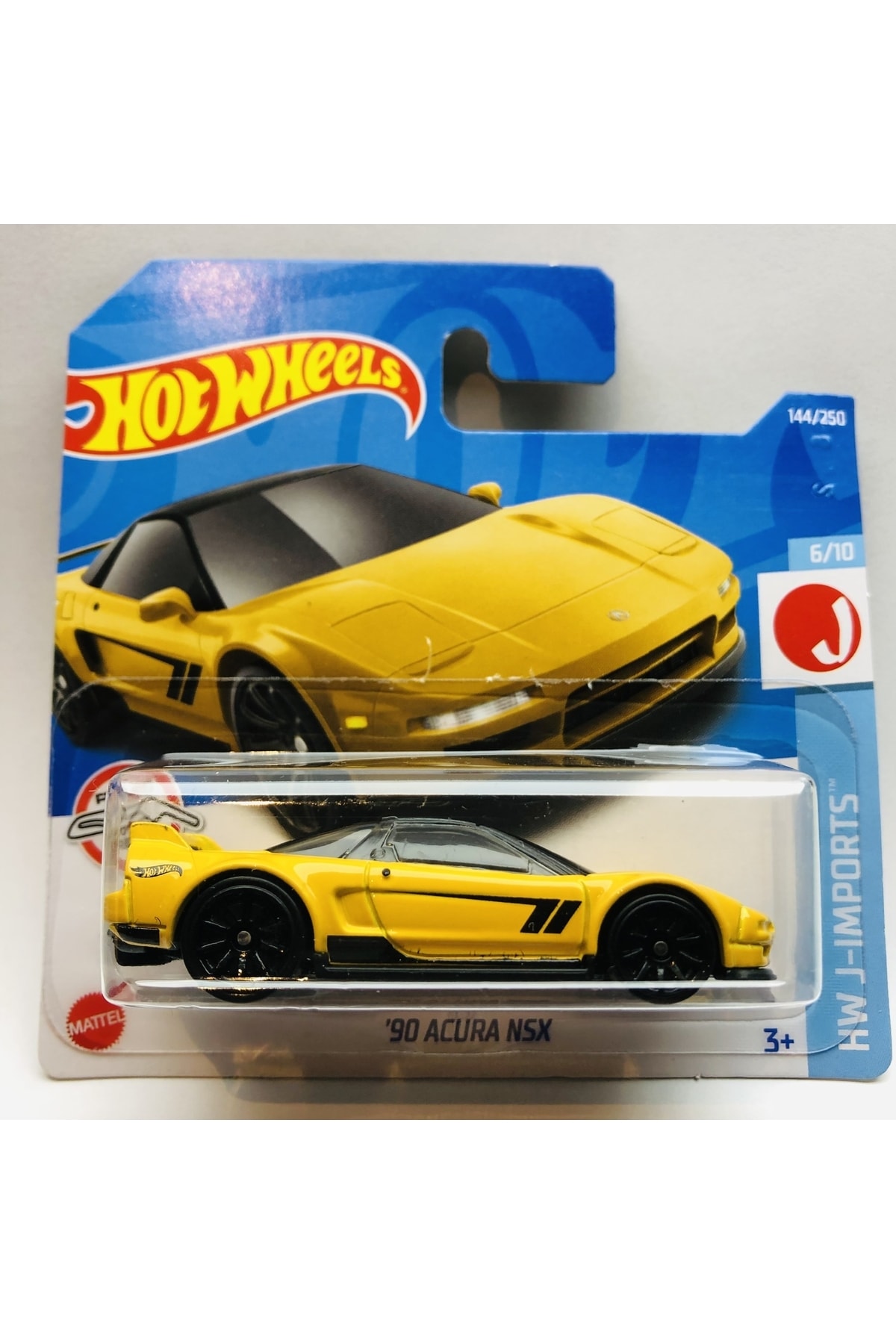 HOT WHEELS 2022 Yeni - New 90 Acura Nsx Sarı 1:64 Ölçek Hotwheels