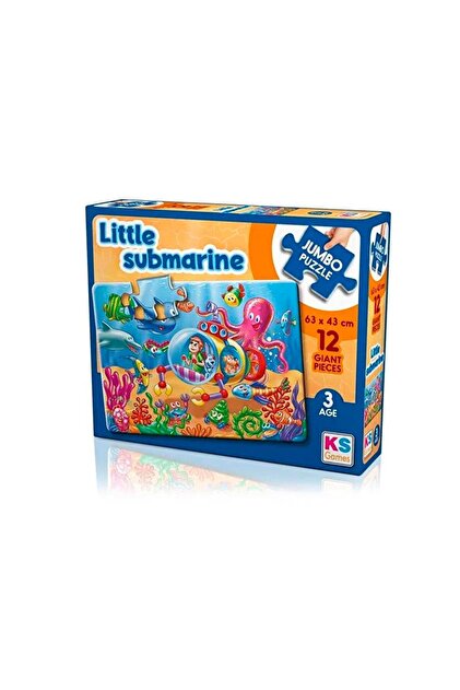 Ks Games Little Submarine 12 Parça Jumbo Puzzle Jp31006 - Fiyatı