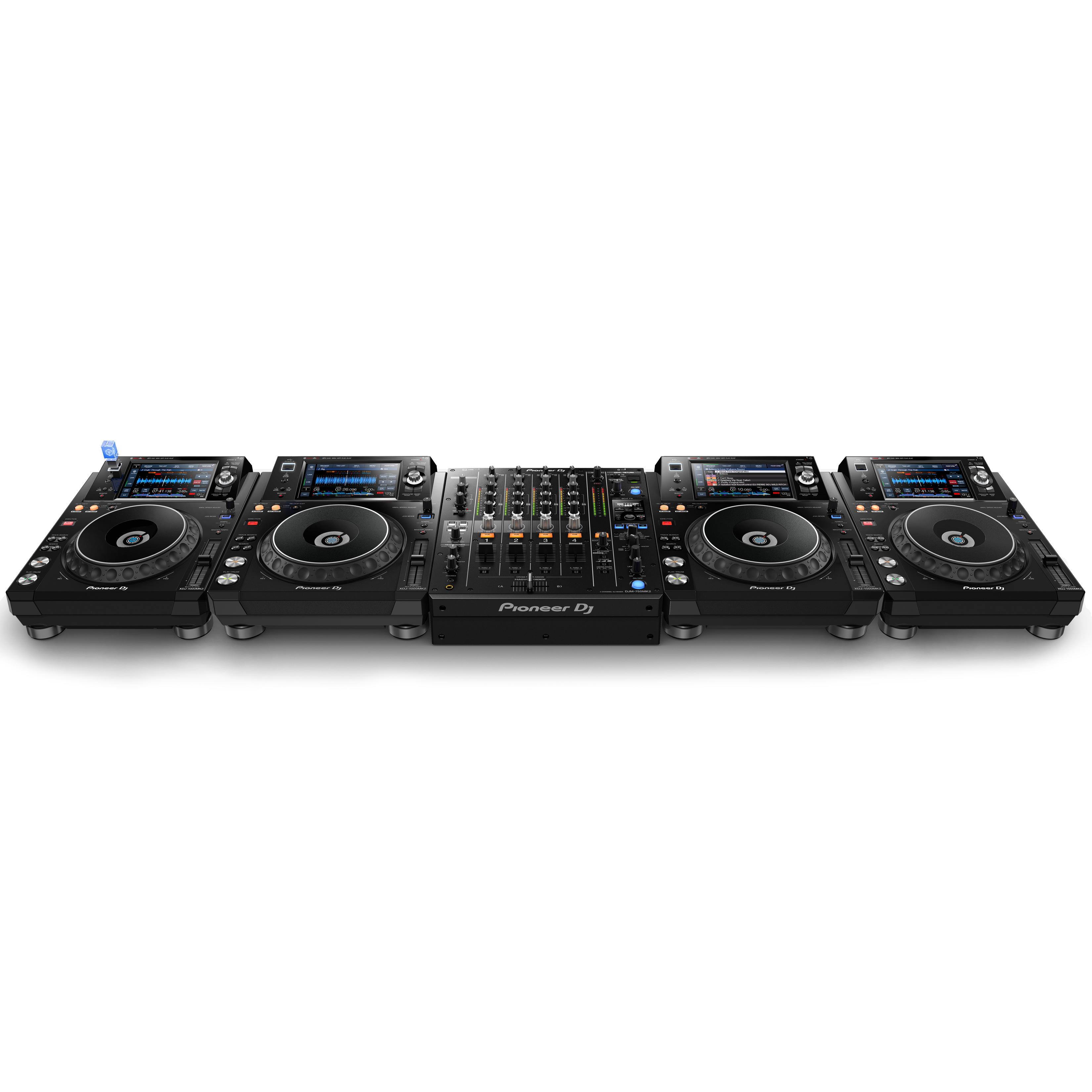 Pro XDJ-1000MK2 & DJM-750MK2 Set