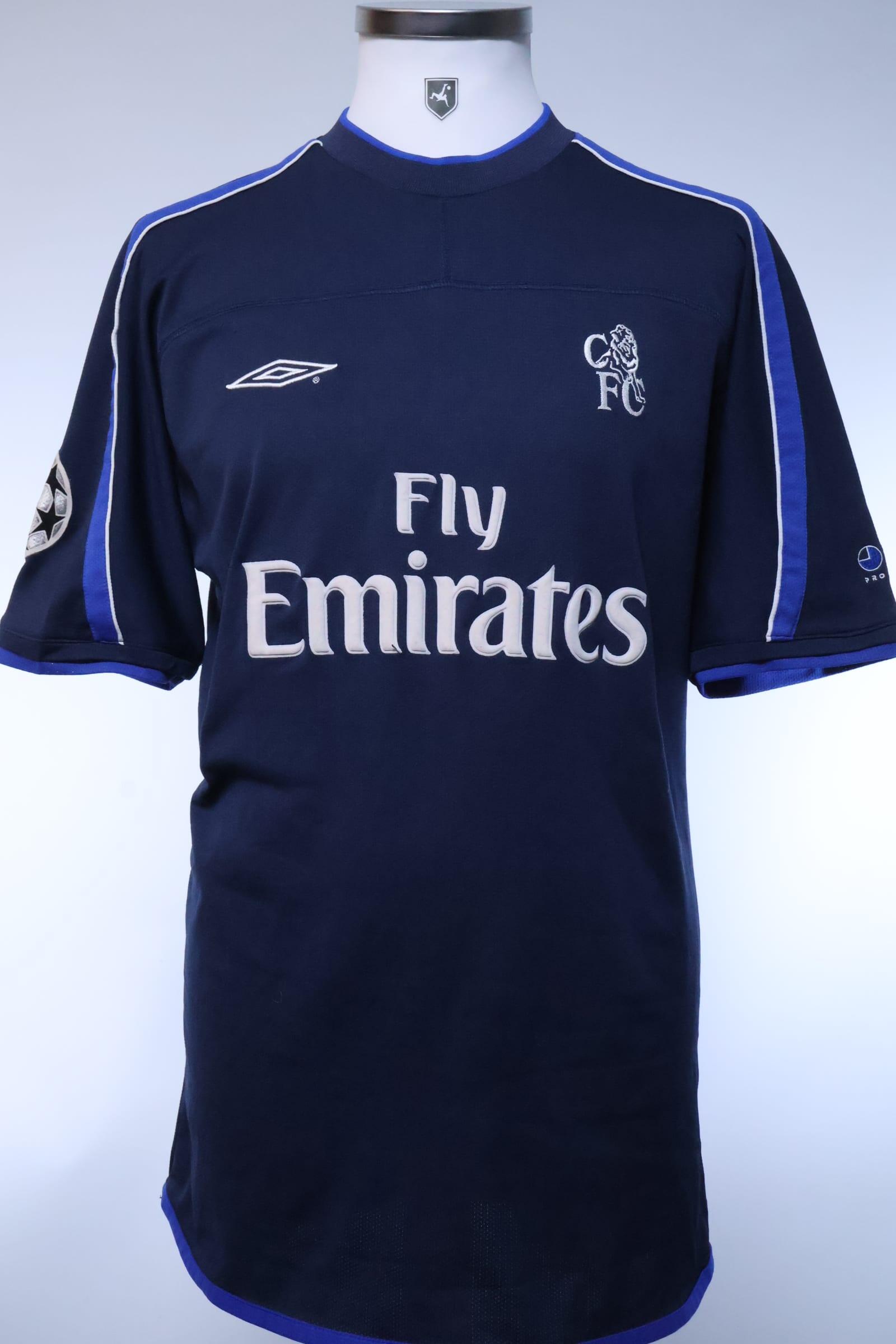 Chelsea Drogba #15 2002/04 Away Shirt - L